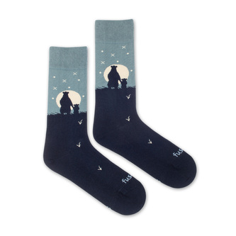 Ponožky Máma medvědice Vícebarevné L (43-46)