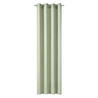 Dekorační závěs s očky, zelený - zelená, 245 mm, 140 mm