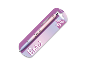 Nekupto Duhová propiska se jménem EMA