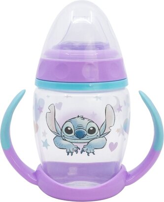 STOR Hrneček s oušky a silikonovým náustkem 270 ml Stitch