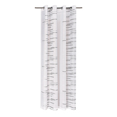 Závěs s kovovými očky Scherli, antracit - 245 mm, 140 mm