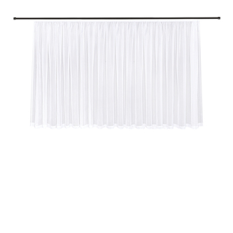 Záclona, voál - bílá, 150 mm, 450 mm