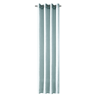 Záclona s kroužky, uni crash - zelená, 245 mm, 145 mm