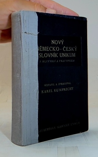 Nový Německo-Český slovník Unikum s mluvnicí a pravopisem