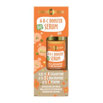 Purity Vision Denní pleťové sérum ABC Booster Day (30 ml) - s astaxanthinem, niacinamidem a vitamínem c