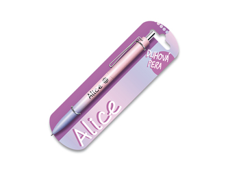 Nekupto Duhová propiska se jménem ALICE