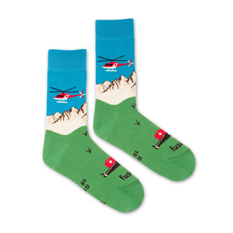 Ponožky Horská služba v létě Vícebarevné L (43-46)