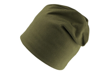 Nákrčník / čepice soft fleece - 1 ks - 7 olivová zeleň čepice