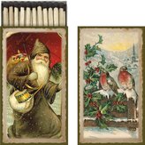 Dárkové zápalky Christmas Collage Santa & Birds