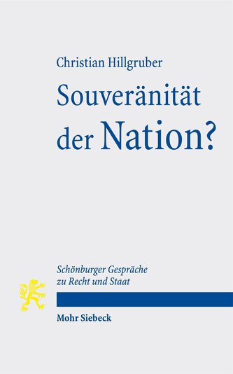 Souveränität der Nation?