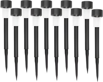 Gardlov 23859 Zahradní solární lampy 37 cm, 10 ks