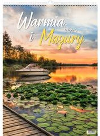 Kalendarz 2026 wieloplanszowy Warmia i Mazury