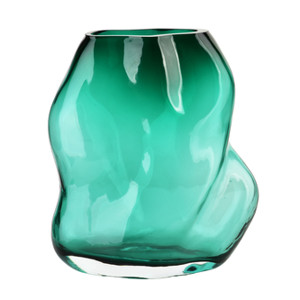 SERENITE Wazon 19x10xh23,5cm zielony