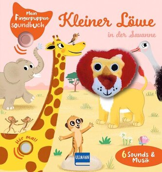 Mein Fingerpuppen-Soundbuch - Kleiner Löwe in der Savanne