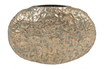 Zlatá váza Lisa Lois S, 28 cm