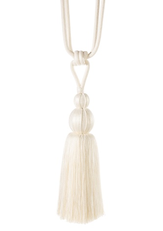 Ozdobný úvaz na závěsy - přírodní