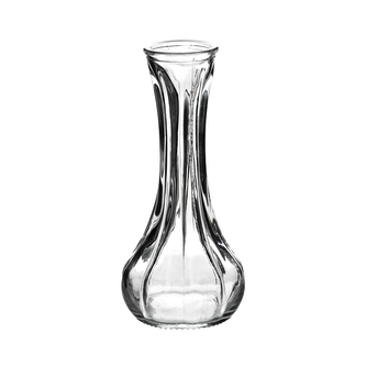 SERENITE Wazon 4x6xh16cm na 1 kwiat przezroczysty