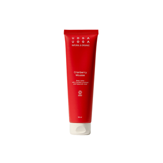 Uoga Uoga Hydratační tělový krém Cranberry Mousse s brusinkami BIO (150 ml) - hydratuje a vyživuje pokožku