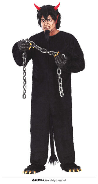 Krampus čert pánský kostým 54 – 56 (XL)