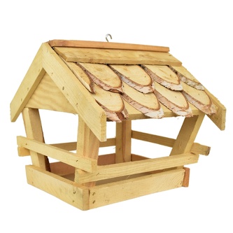 Krmítko pro ptáčky břízové 25x30x26 cm