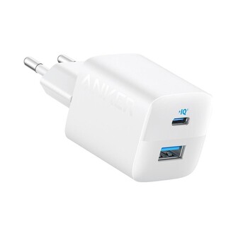 Anker nabíječka do sítě 323 33W, 1xUSB-C, 1xUSB-A bílá