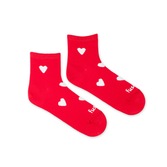 Tříčtvrteční ponožky Láska Bílé S (35-38)