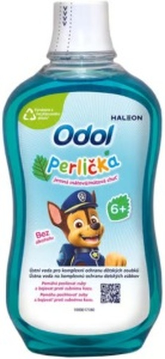 Odol perlička ústní voda pro děti tlapková patrola 300 ml
