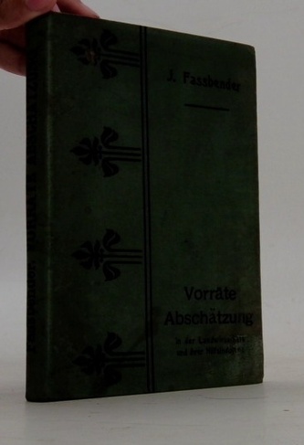 Vorrate Abschatzung in der Landwirtschaft und ihrer hilfs-indust