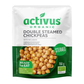 Cizrna na páře bez nálevu 150 g BIO   ACTIVUS