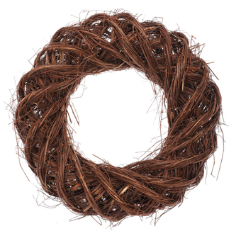 Věnec proutěný - pr. 40 cm, přírodní hnědá