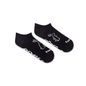 Dětské kotníkové ponožky Bob a Bobek Inverz Černé L (31-34)