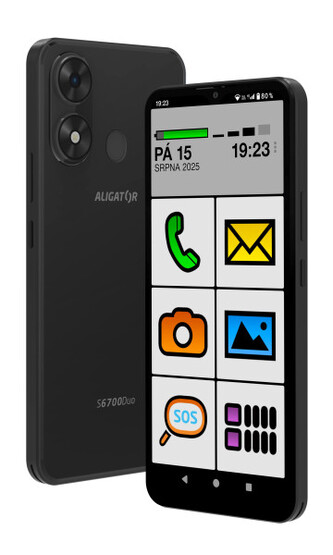 ALIGATOR S6700 SENIOR černý ALIGATOR S6700 SENIOR černý