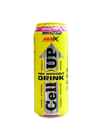 Amix Pro - Can CellUp preworkout functional drink 500 ml - golden peach