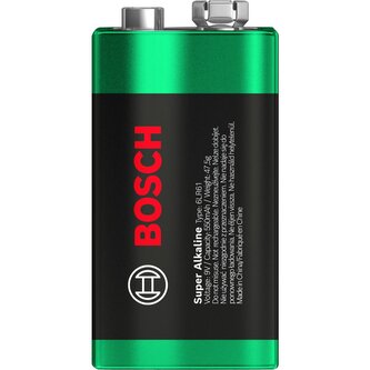 Bosch 6LR61SA1B Super Alkaline 9V