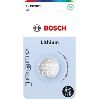 Bosch CR2025B1 Lithiová coin CR2025 1bl.