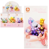 Skládací zvířátko s květinkou