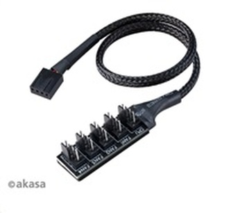 Akasa FLEXA FP5H - 5 x PWM z MB PWM