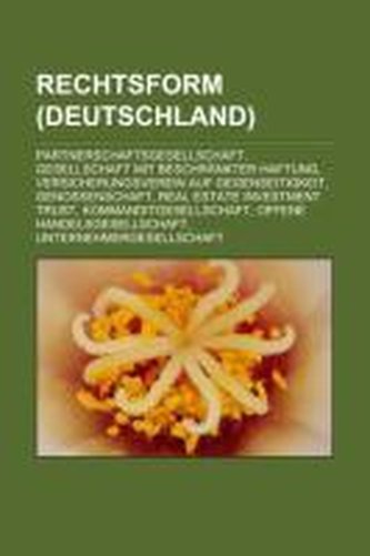 Rechtsform (Deutschland)