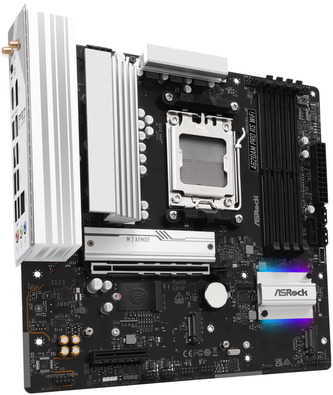 ASRock A620AM PRO RS WIFI (AM5, amd A620A, 4xDDR5 7200MHz, PCIE 4.0, HDMI+DPort, 2xSATA3 +3xM.2, USB3.2 G1, 1x2.5GLAN, m ASRock A620AM PRO RS WIFI (AM5, amd A620A, 4xDDR5 7200MHz, PCIE 4.0, HDMI+DPort, 2xSATA3 +3xM.2, USB3.2 G1, 1x2.5GLAN, m