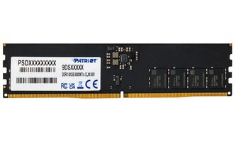 Patriot Signature 16GB DDR5 6400MT s CUDIMM CL52 1,1V Patriot Signature 16GB DDR5 6400MT s CUDIMM CL52 1,1V