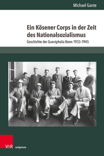 Ein Kösener Corps in der Zeit des Nationalsozialismus