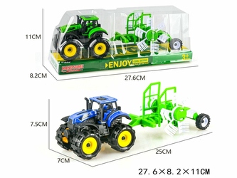 TRAKTOR Z MASZYNĄ NO.9870-6A