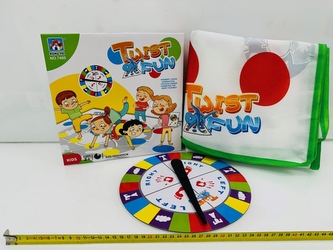 GRA TWISTER ,W ZESTAWIE PORZĄDNA MATA MATERIAŁOWA !! 7400