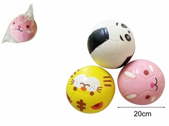 PIŁKA MIĘKKA ZWIERZAK 20CM Z9889