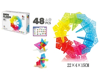 UKŁADANKA SNOW FLAKES 48PCS 3056
