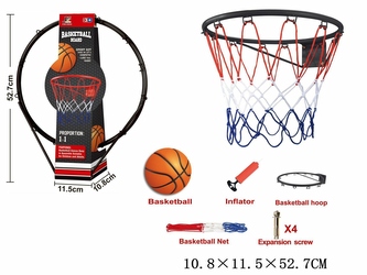 OBRĘCZ DO KOSZYKÓWKI Z AKCESORIAMI YC856P-A