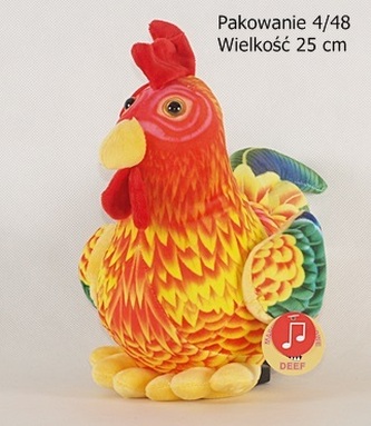 KOGUT MALOWANY Z GŁOSEM 03530