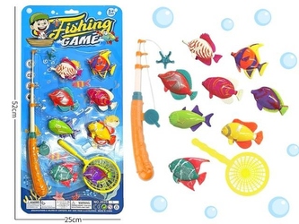 WĘDKA Z RYBKAMI NA MAGNES BLISTER NO.2025