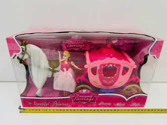 KARETA Z CHODZĄCYM KONIEM B/O 2207B