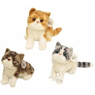 KOTEK 25CM 3 KOL Z GŁOSEM 03813